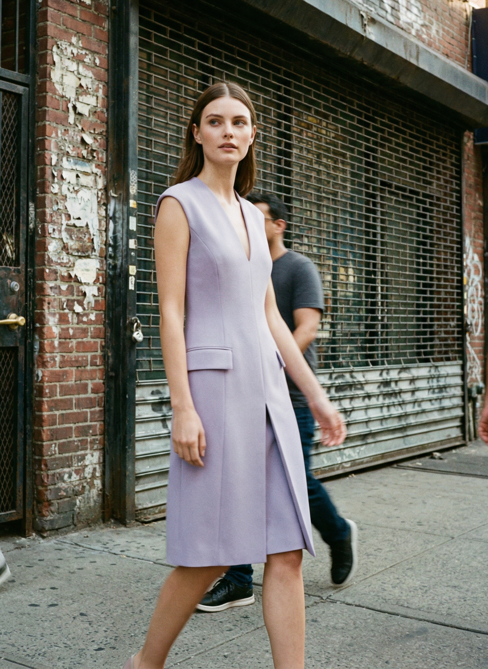 Vespera Centre Pleat Dress