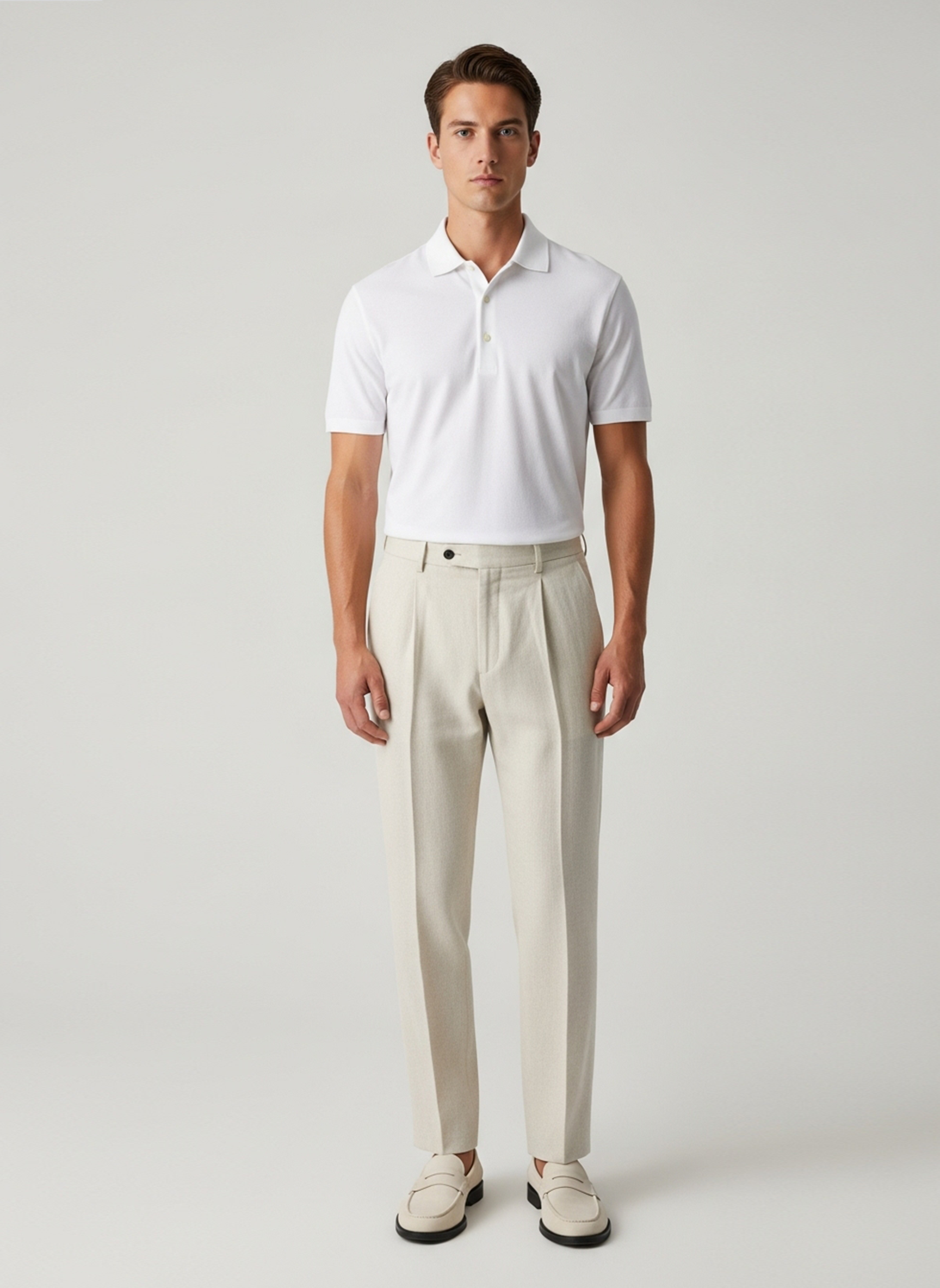 Alvaro Slim Leg Tailored Suit Trouser