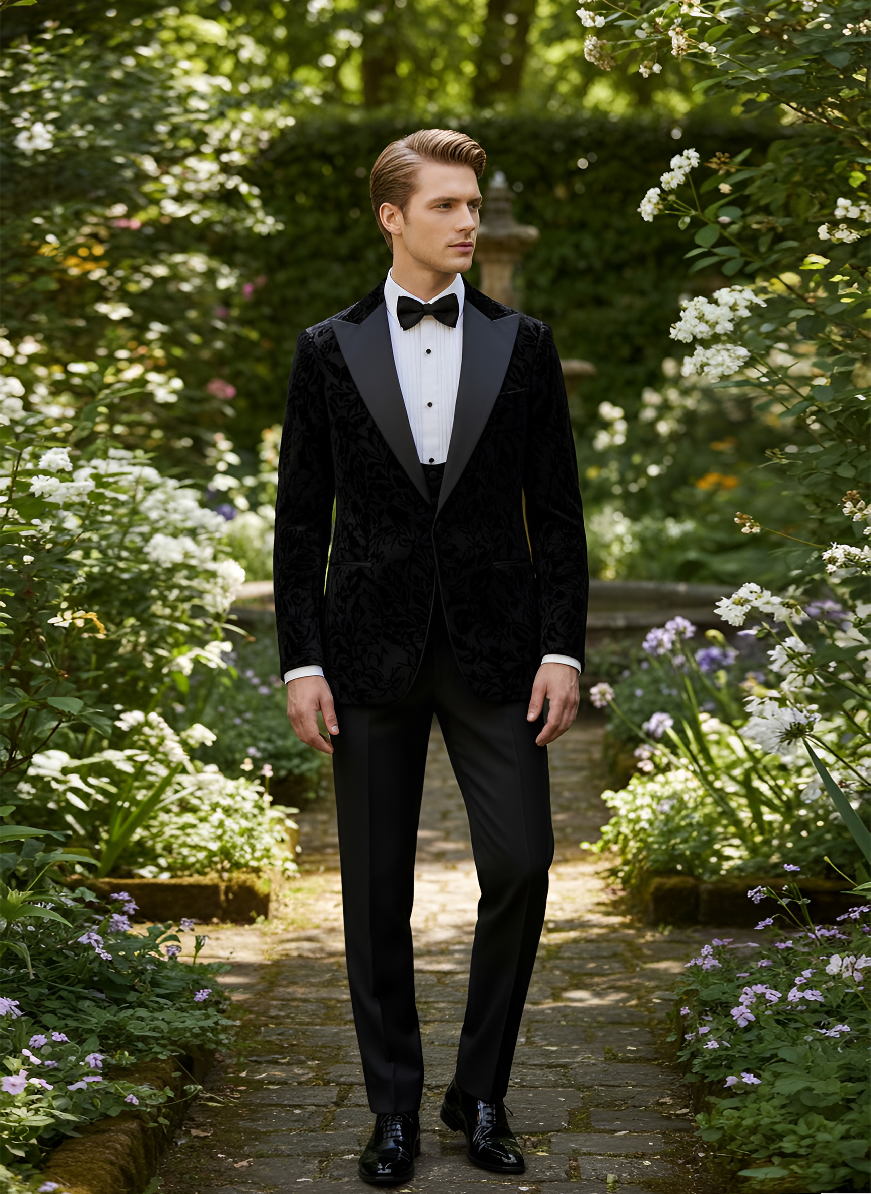 Valente Tailored Tuxedo Jacket