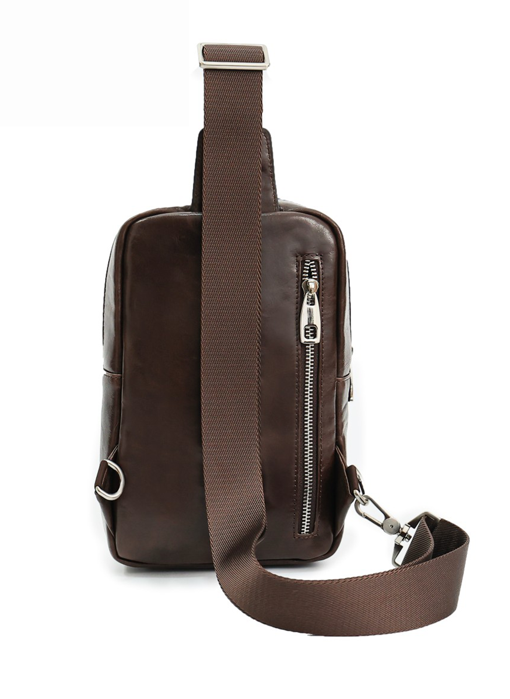 Axton Leather Crossbody Bag