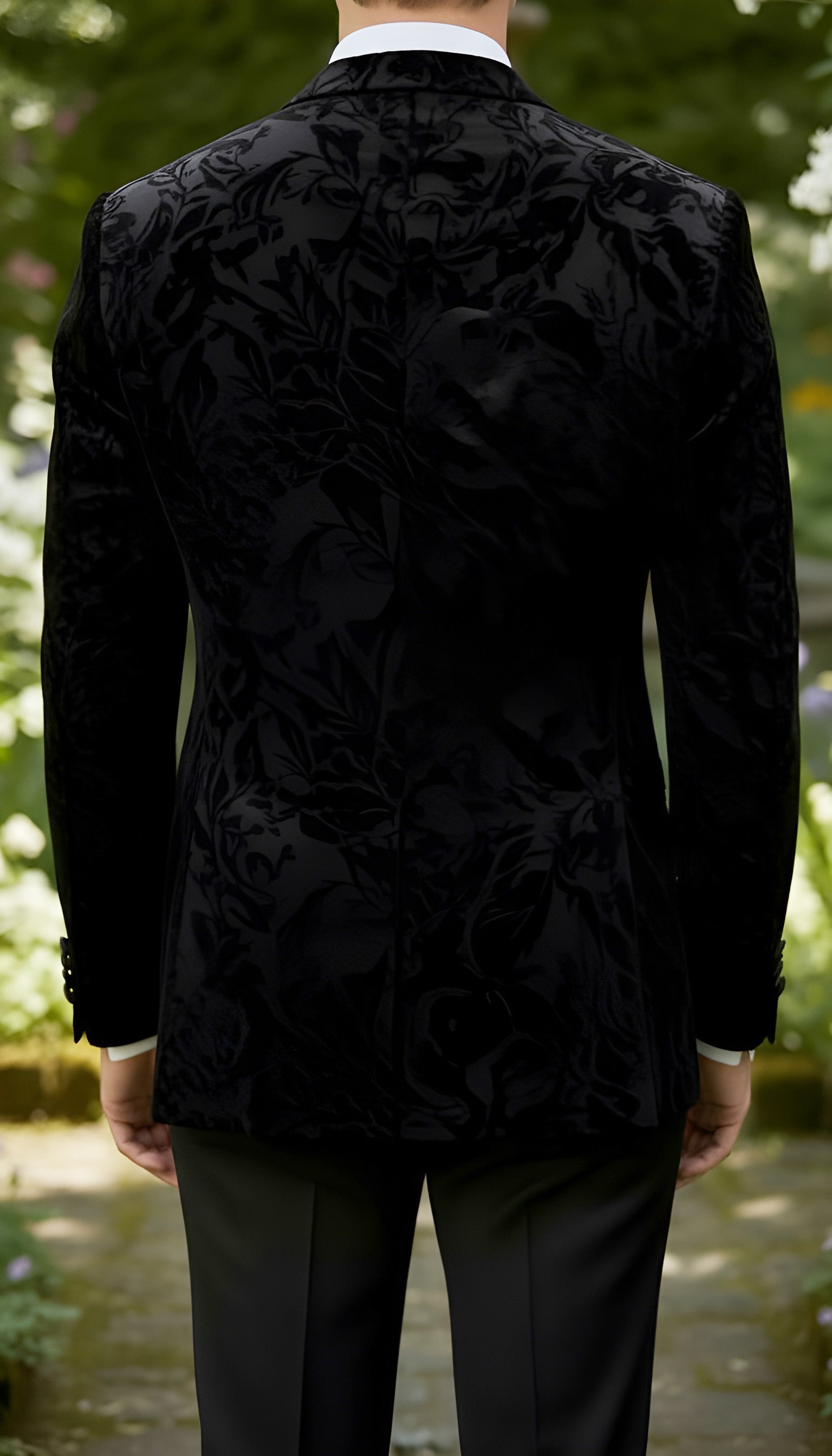 Valente Tailored Tuxedo Jacket