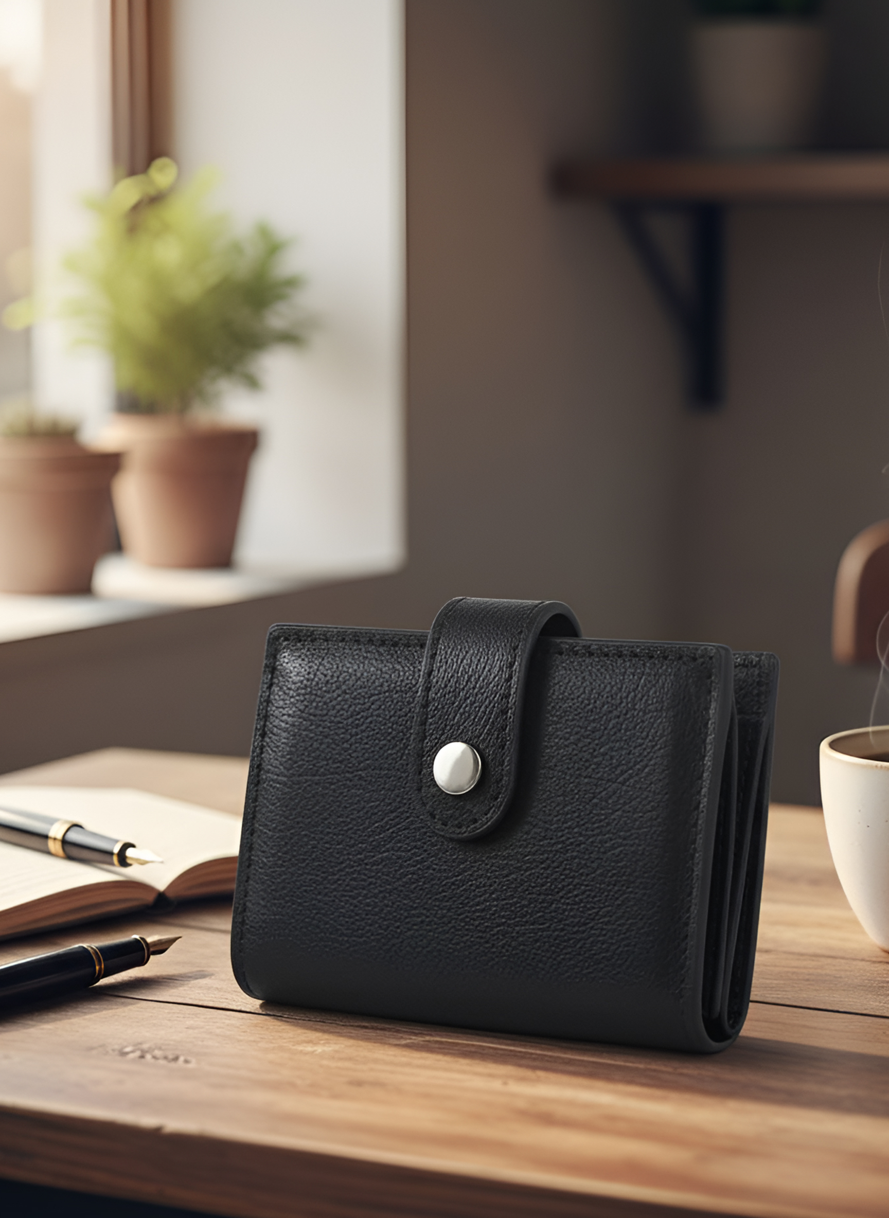 Milo Snap Leather Wallet