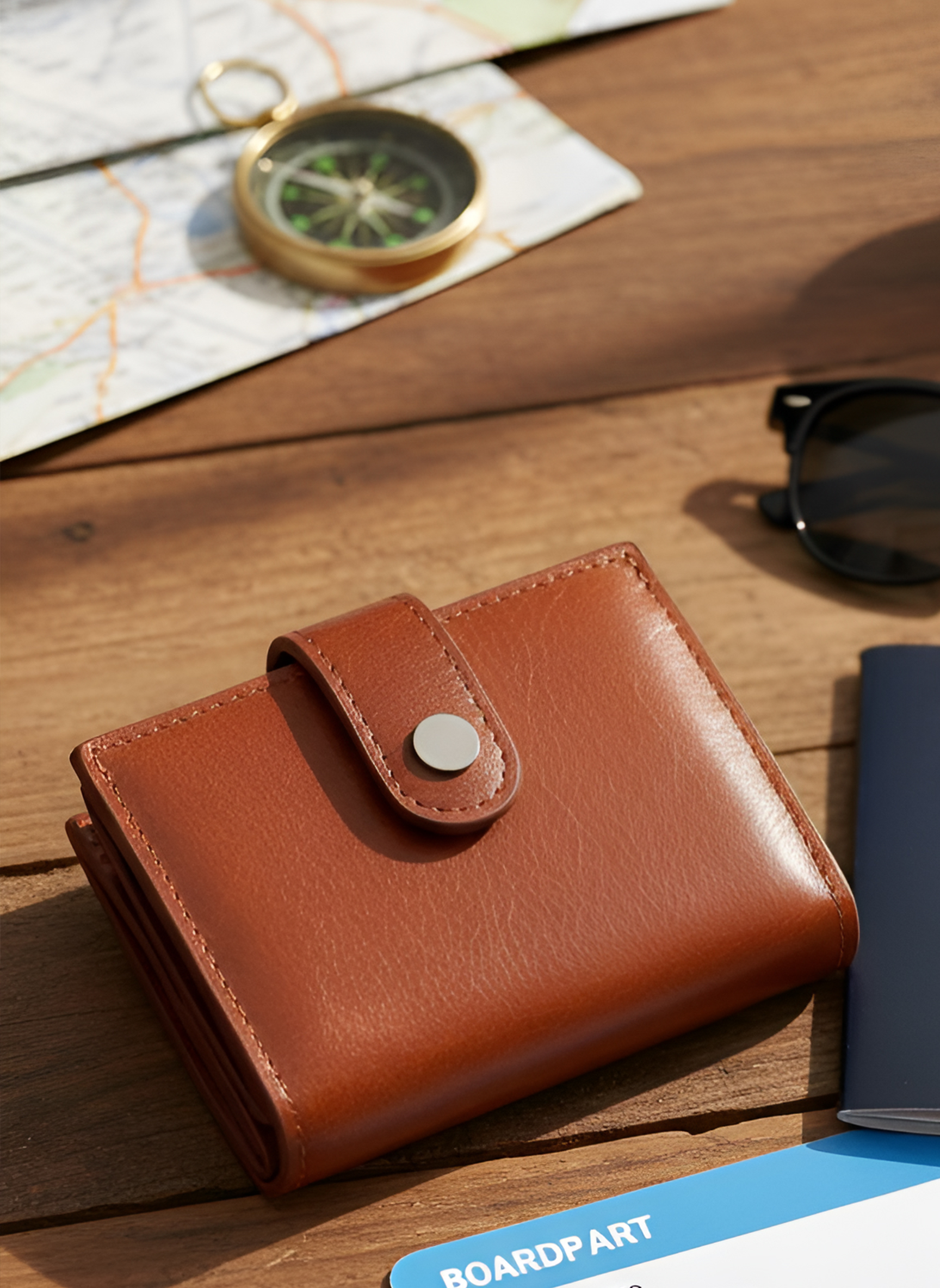 Milo Snap Leather Wallet