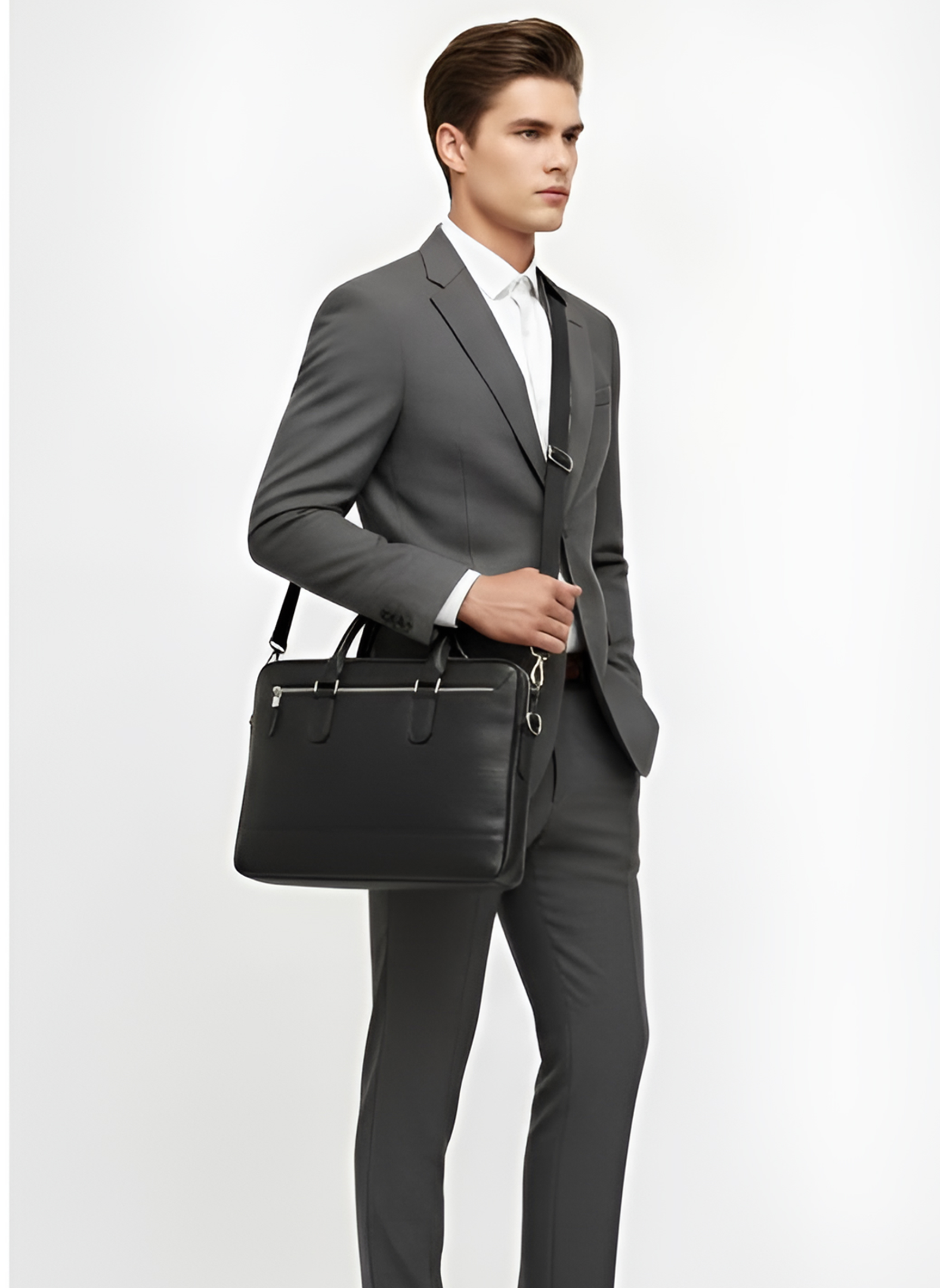 Atlas Leather Laptop Bag