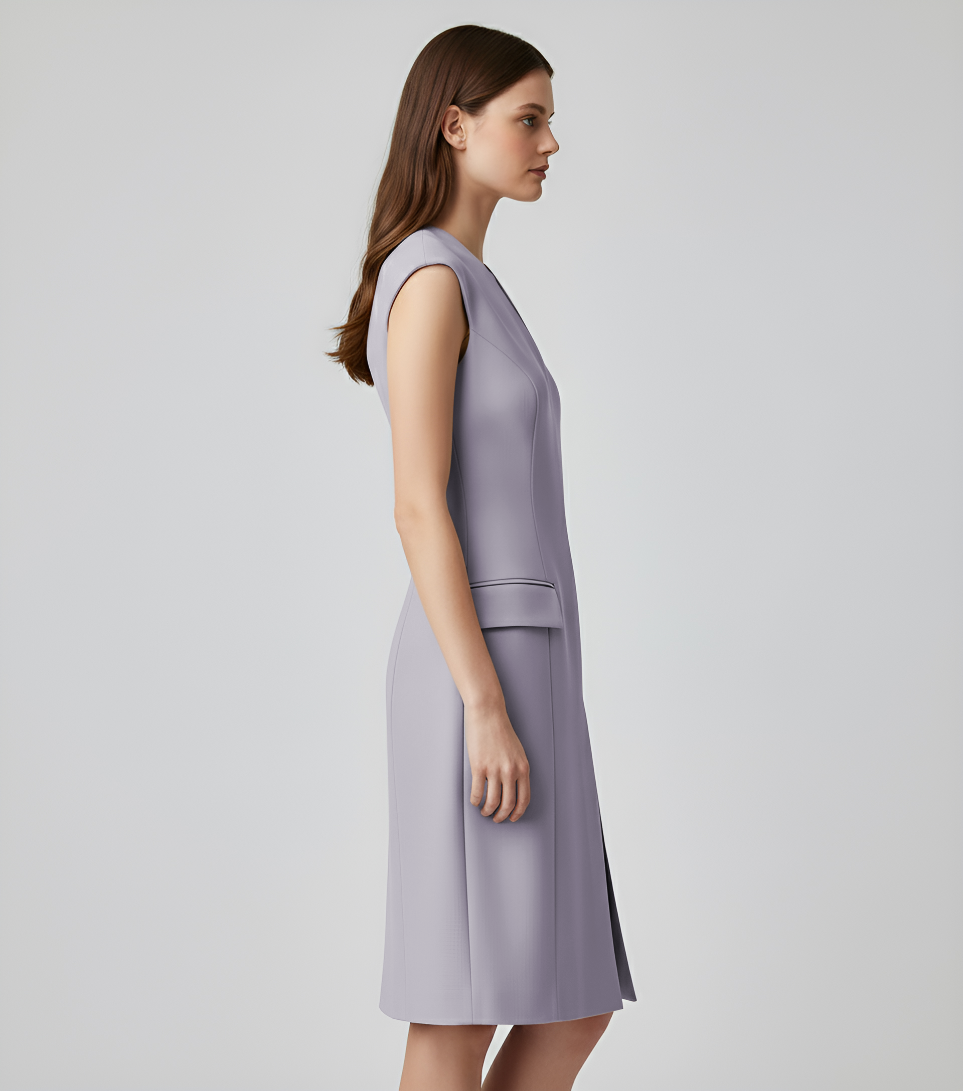 Vespera Centre Pleat Dress
