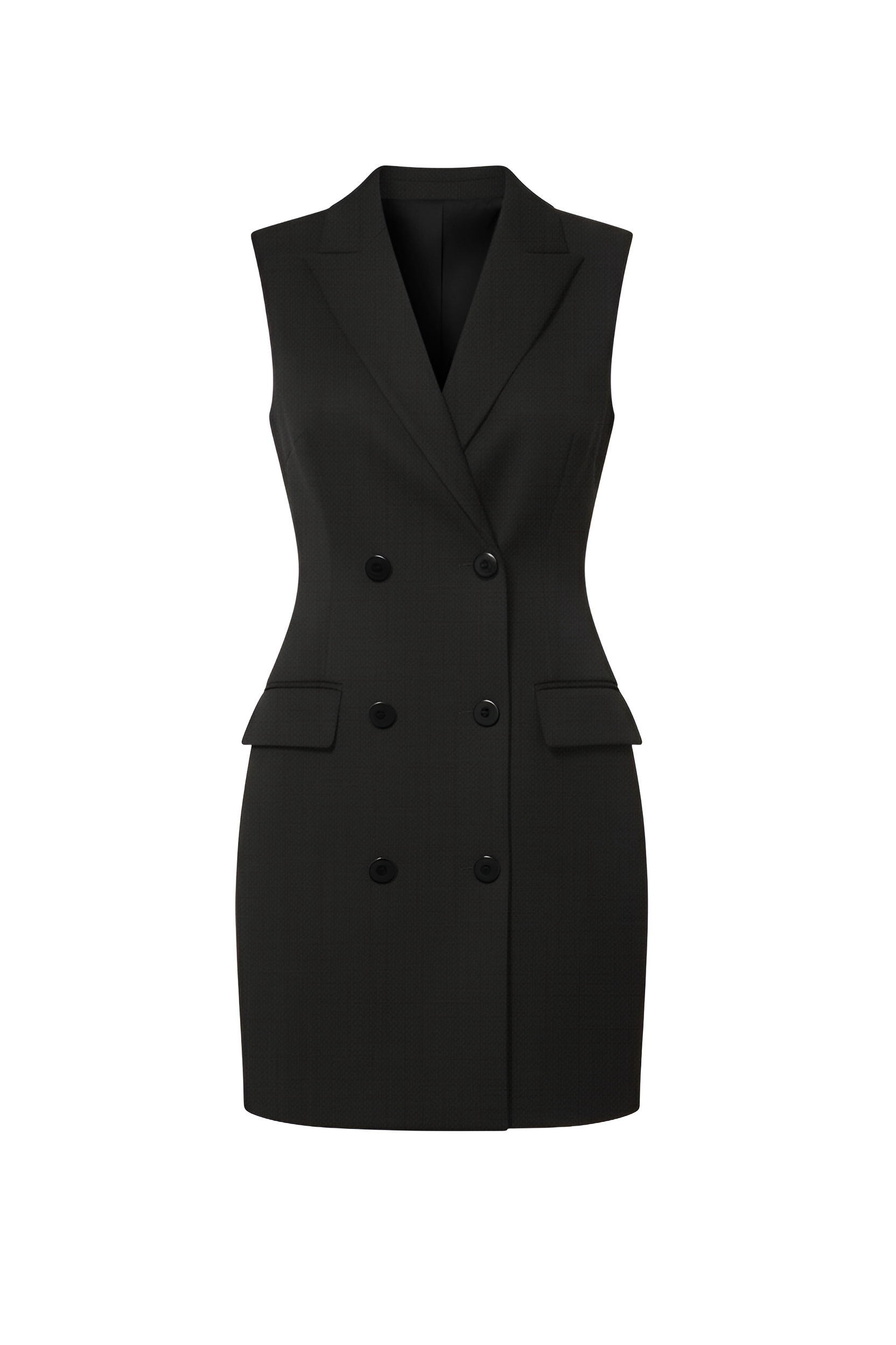 Isolde Sleeveless Blazer Dress