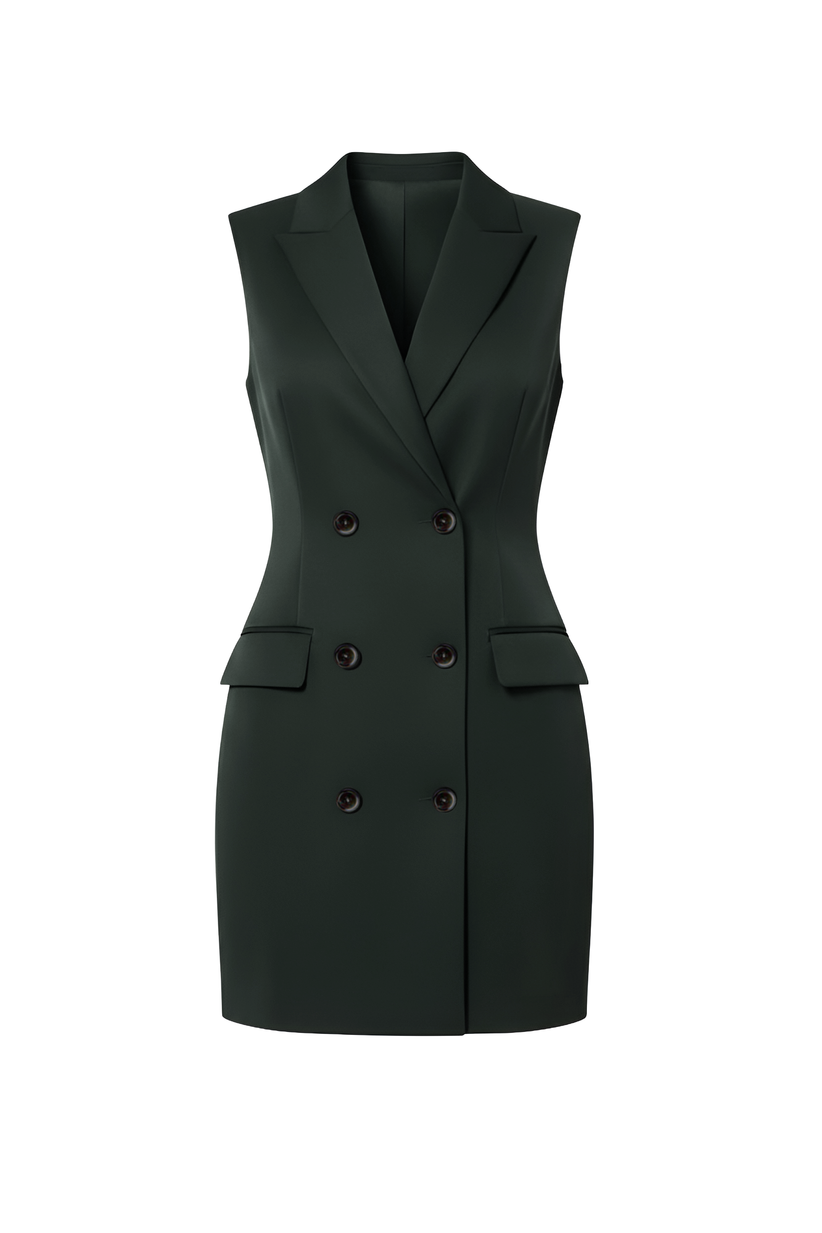 Isolde Sleeveless Blazer Dress