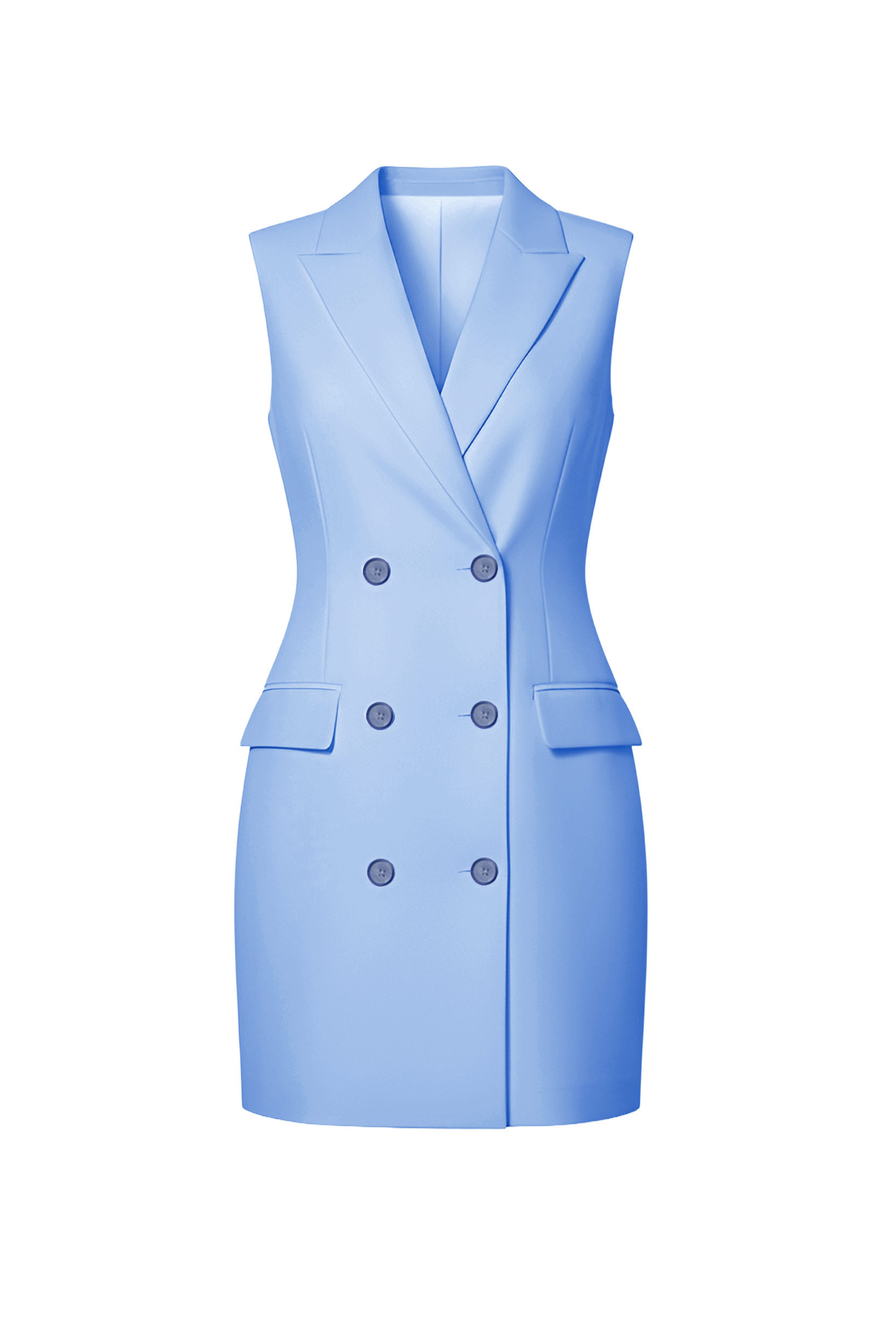 Isolde Sleeveless Blazer Dress