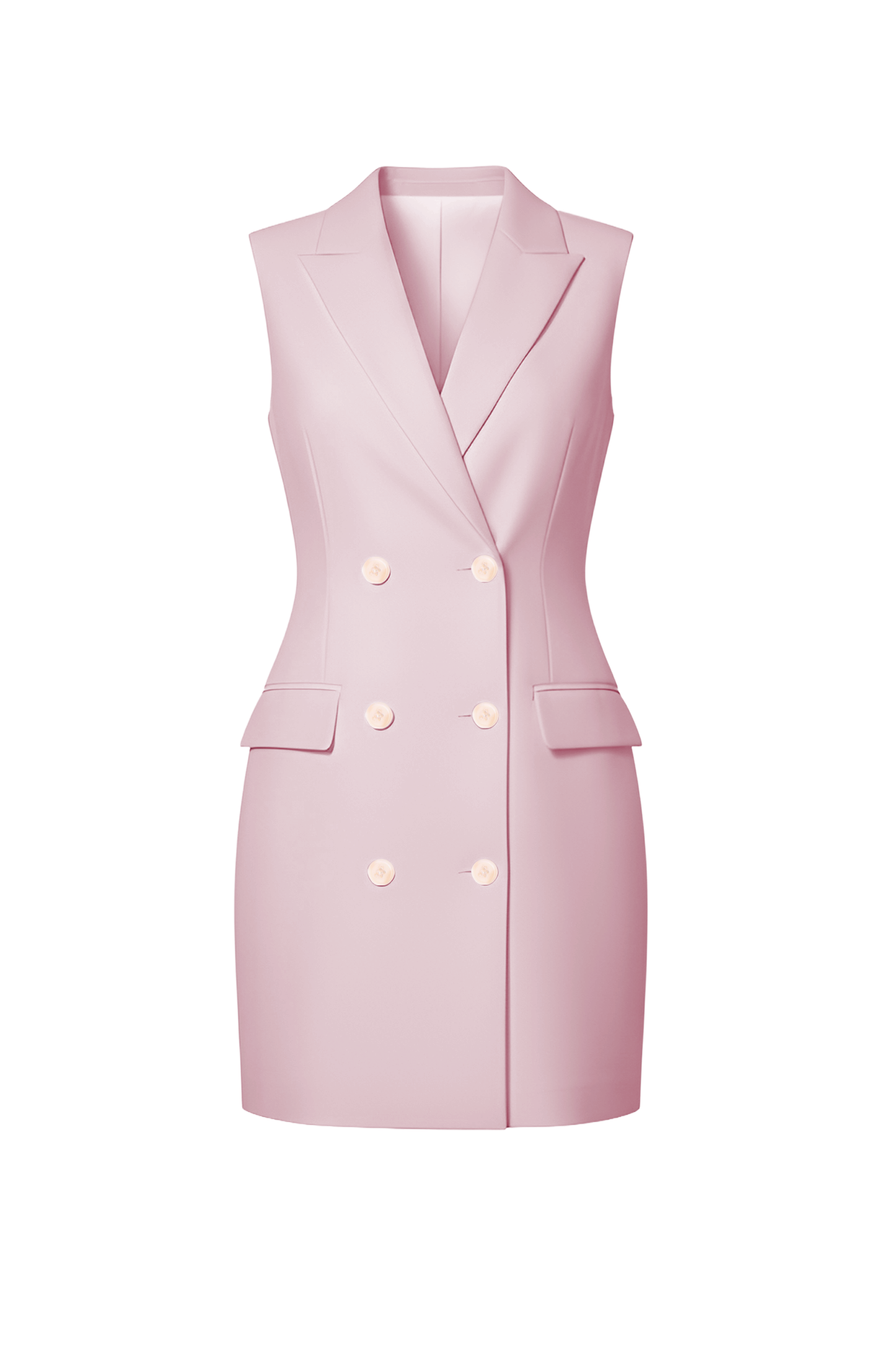 Isolde Sleeveless Blazer Dress