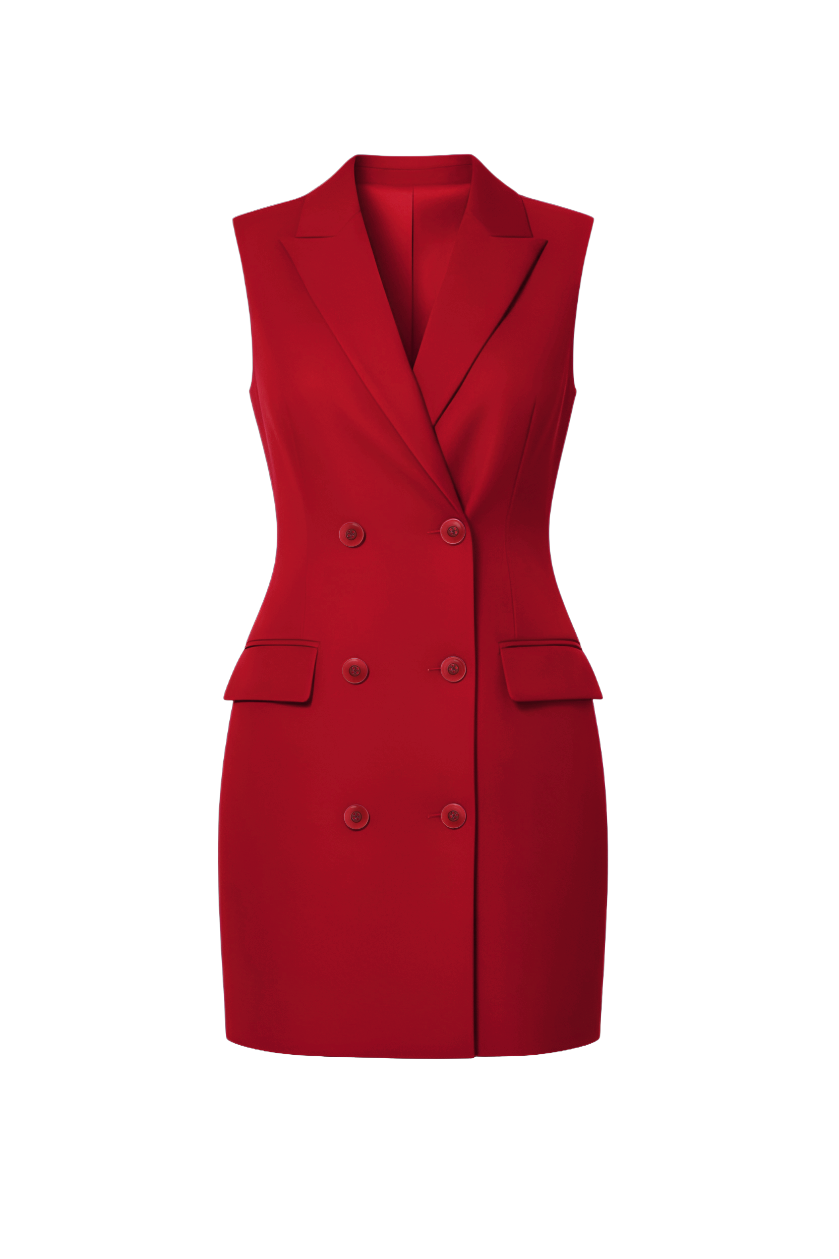 Isolde Sleeveless Blazer Dress