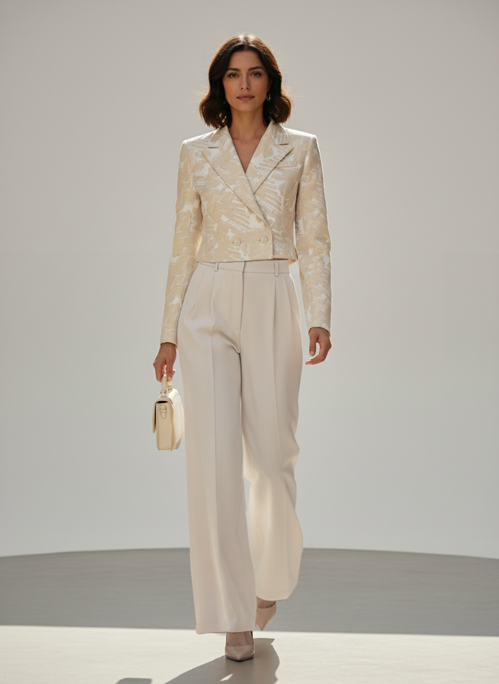 Delaunay Cropped Blazer