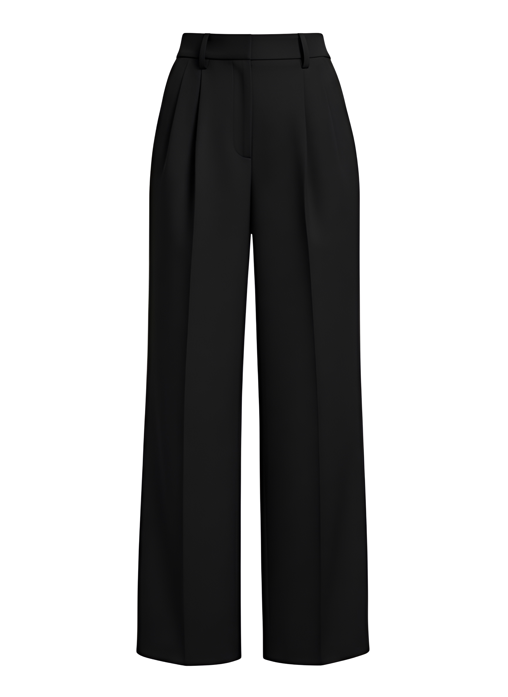 Sonia Pleated Wide-leg Trousers
