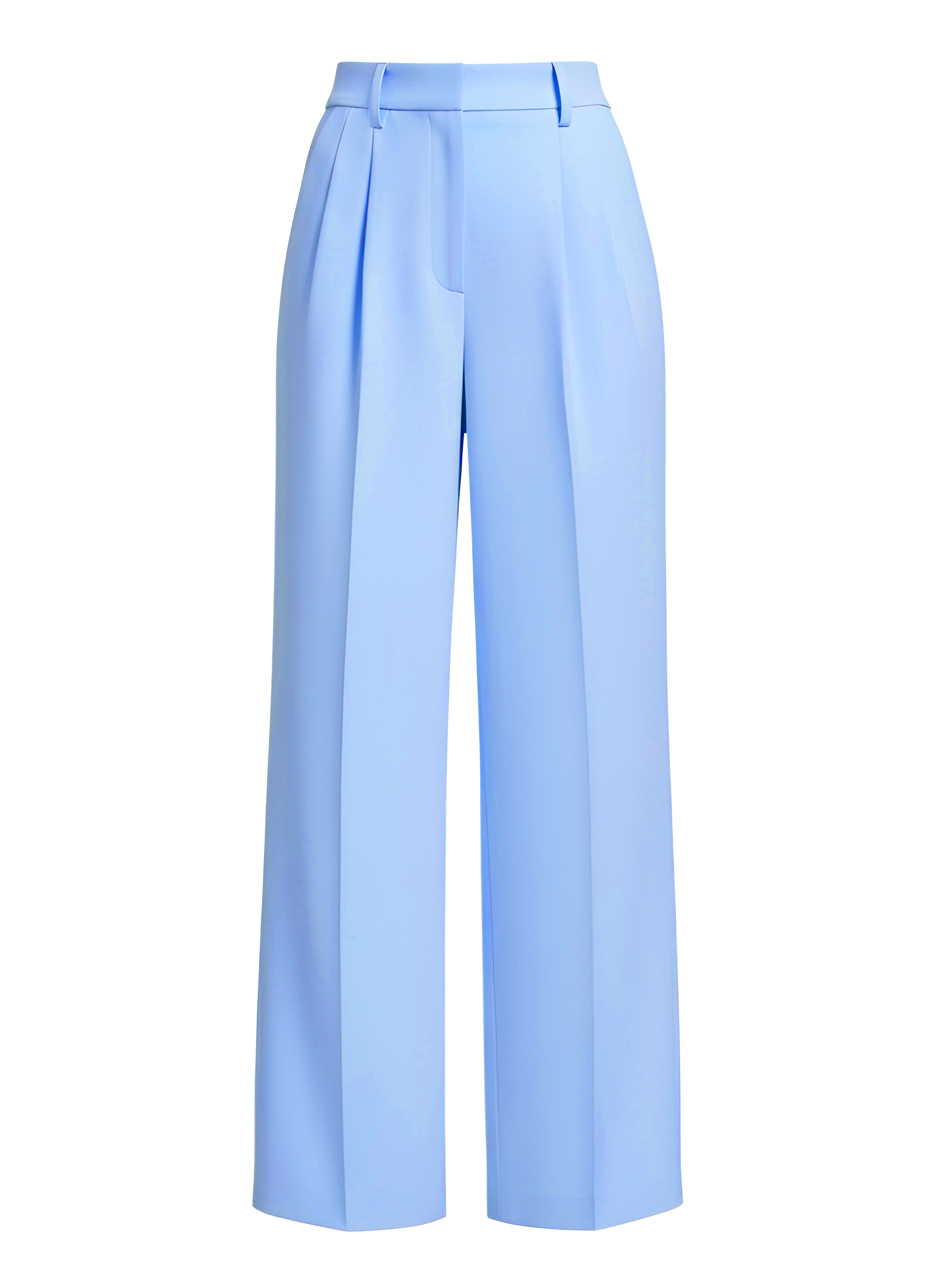Sonia Pleated Wide-leg Trousers