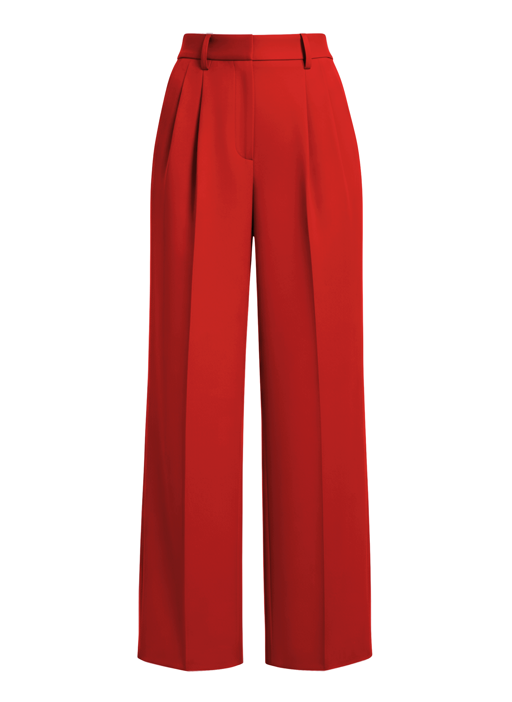 Sonia Pleated Wide-leg Trousers