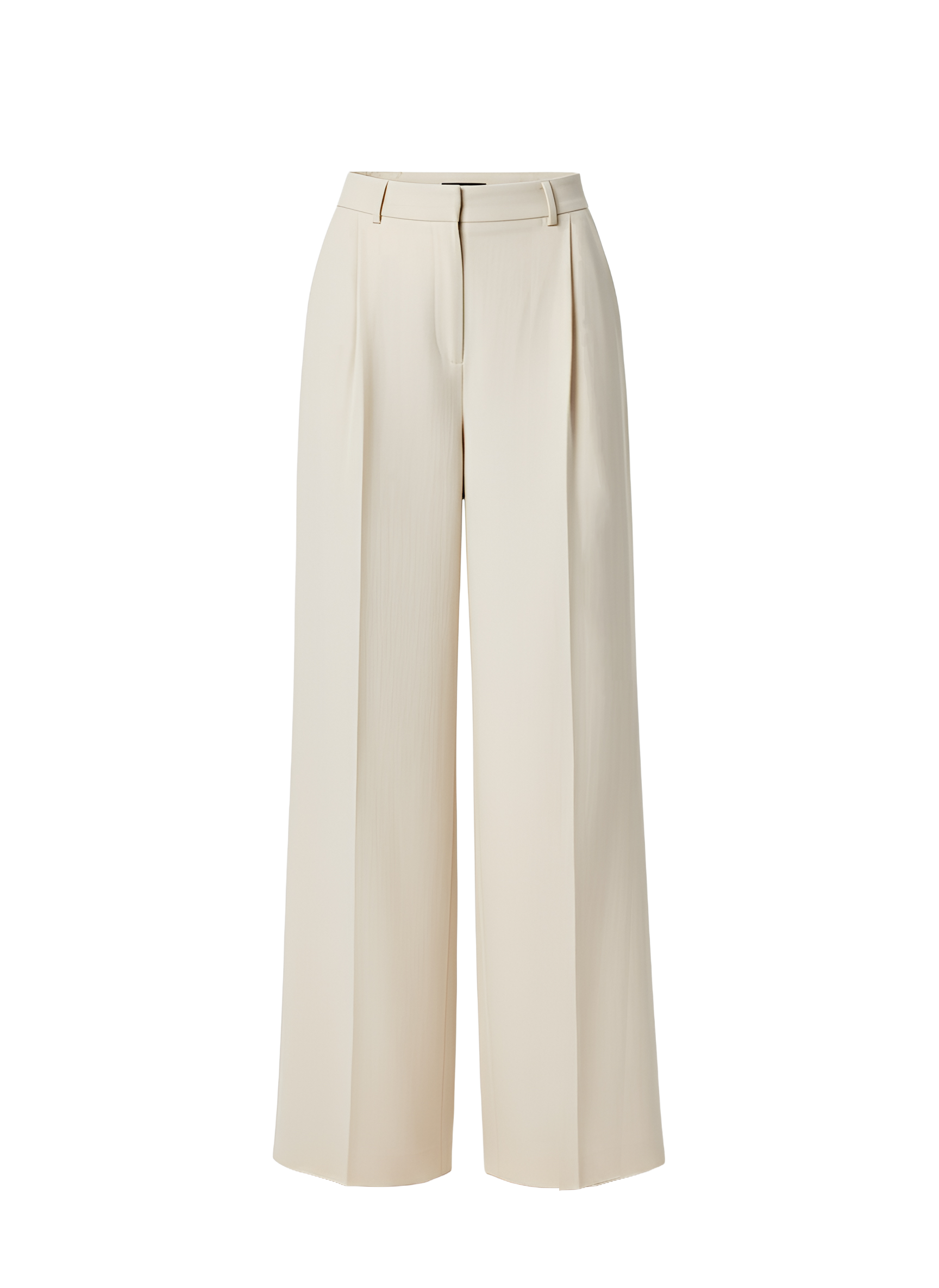 Opaline Pleated Wide-leg Trousers