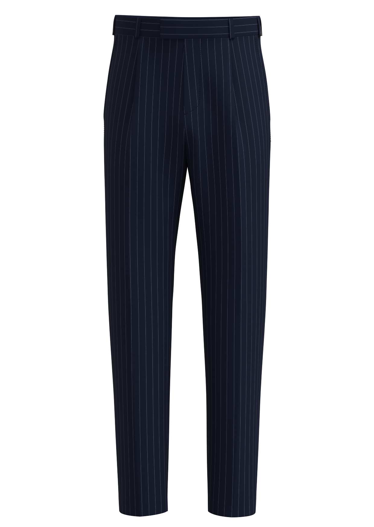 Savini Slim Leg Tapered Suit Trouser