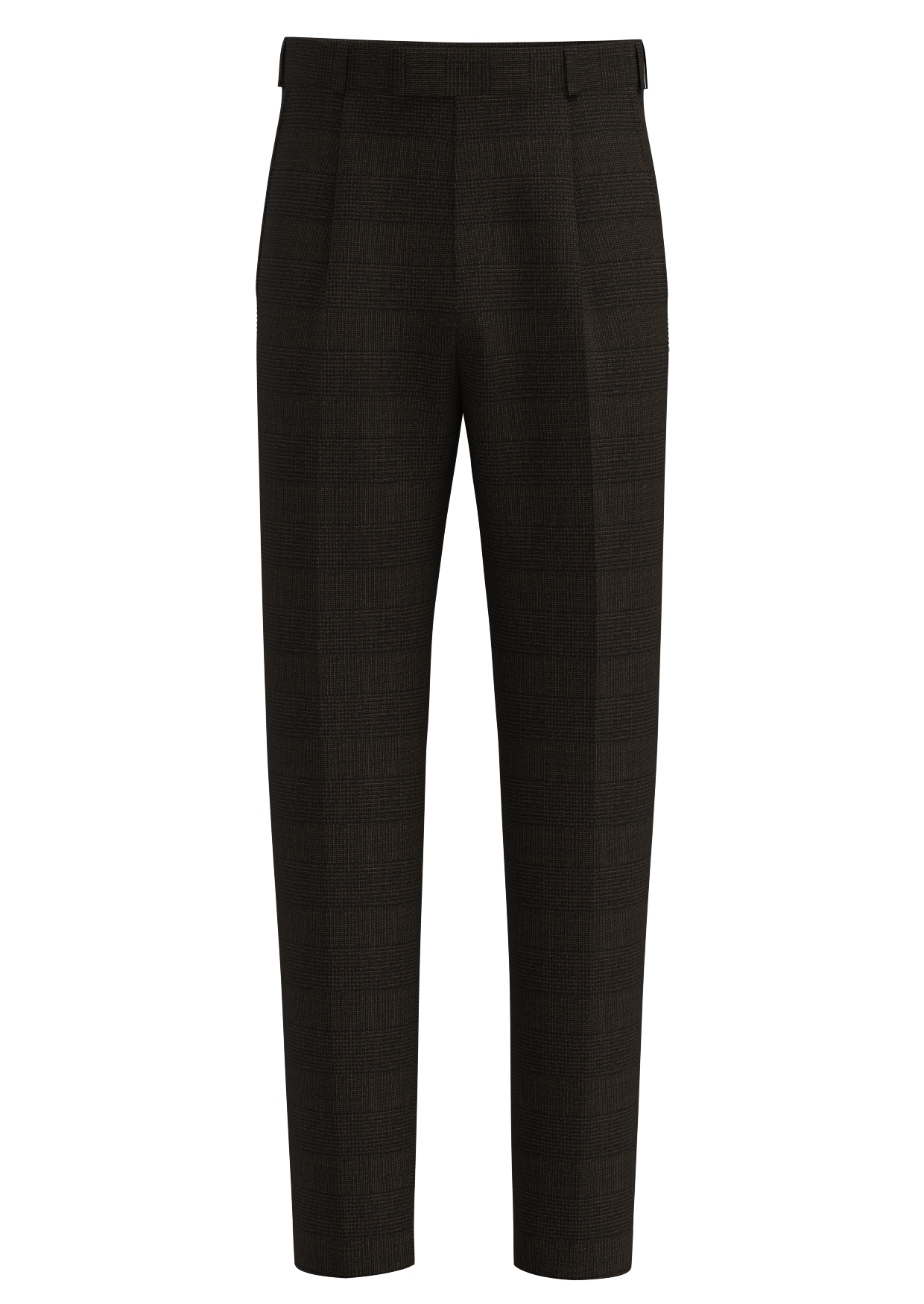 Savini Slim Leg Tapered Suit Trouser