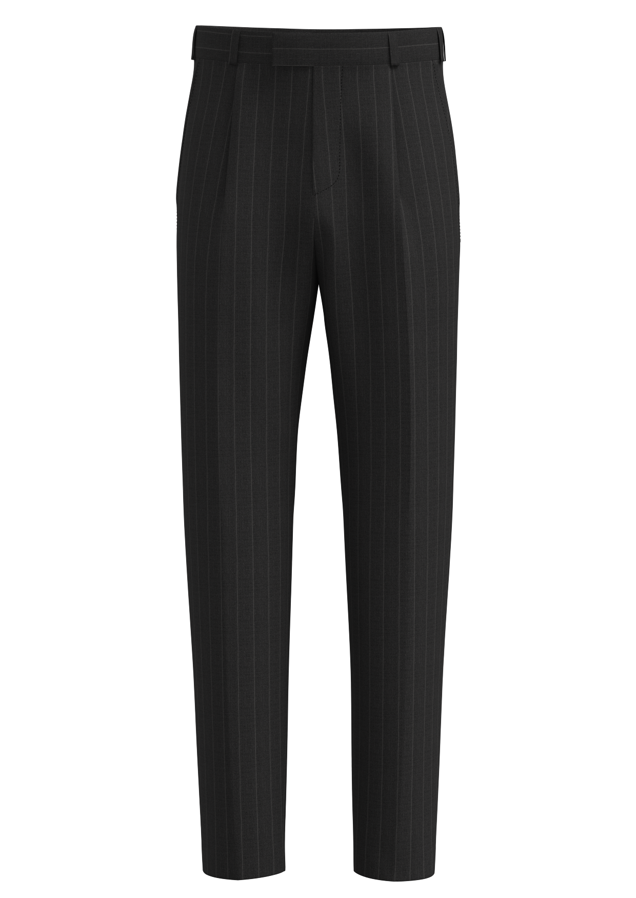 Savini Slim Leg Tapered Suit Trouser