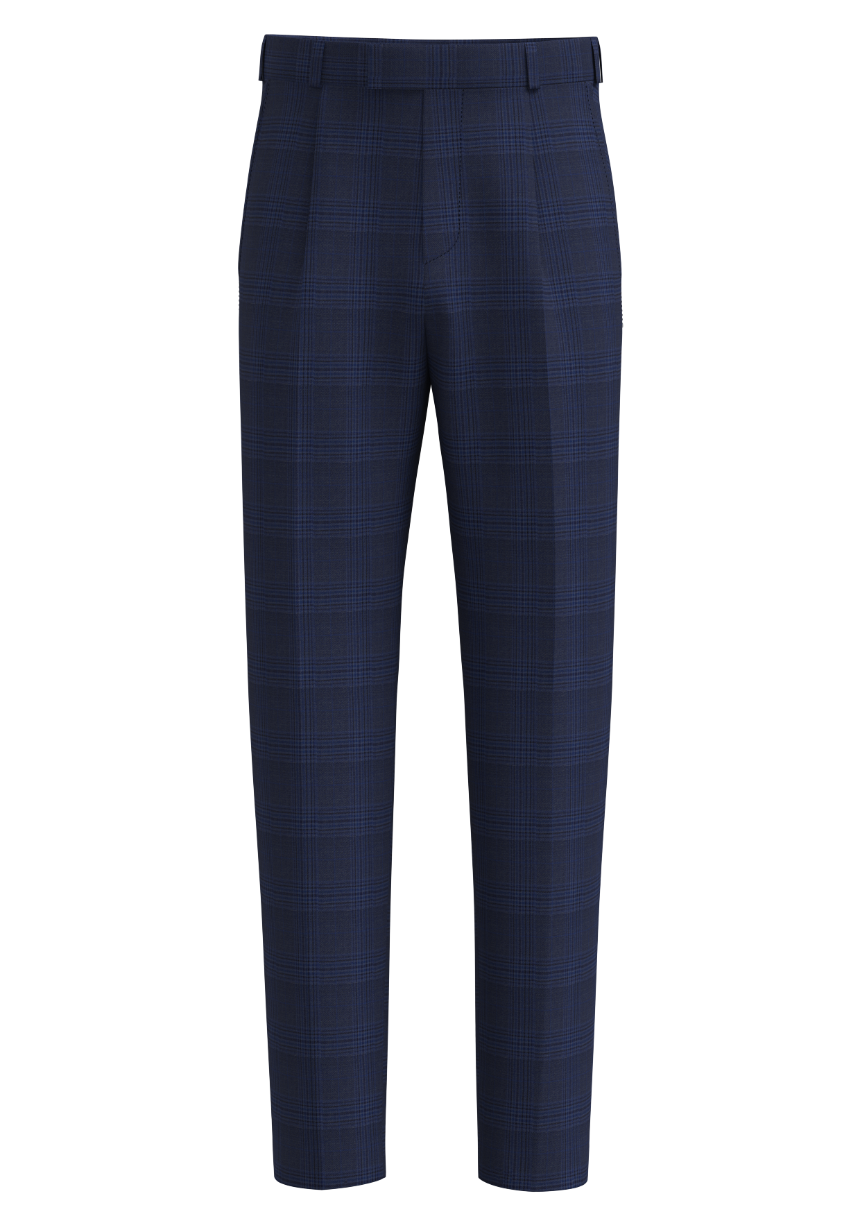 Savini Slim Leg Tapered Suit Trouser