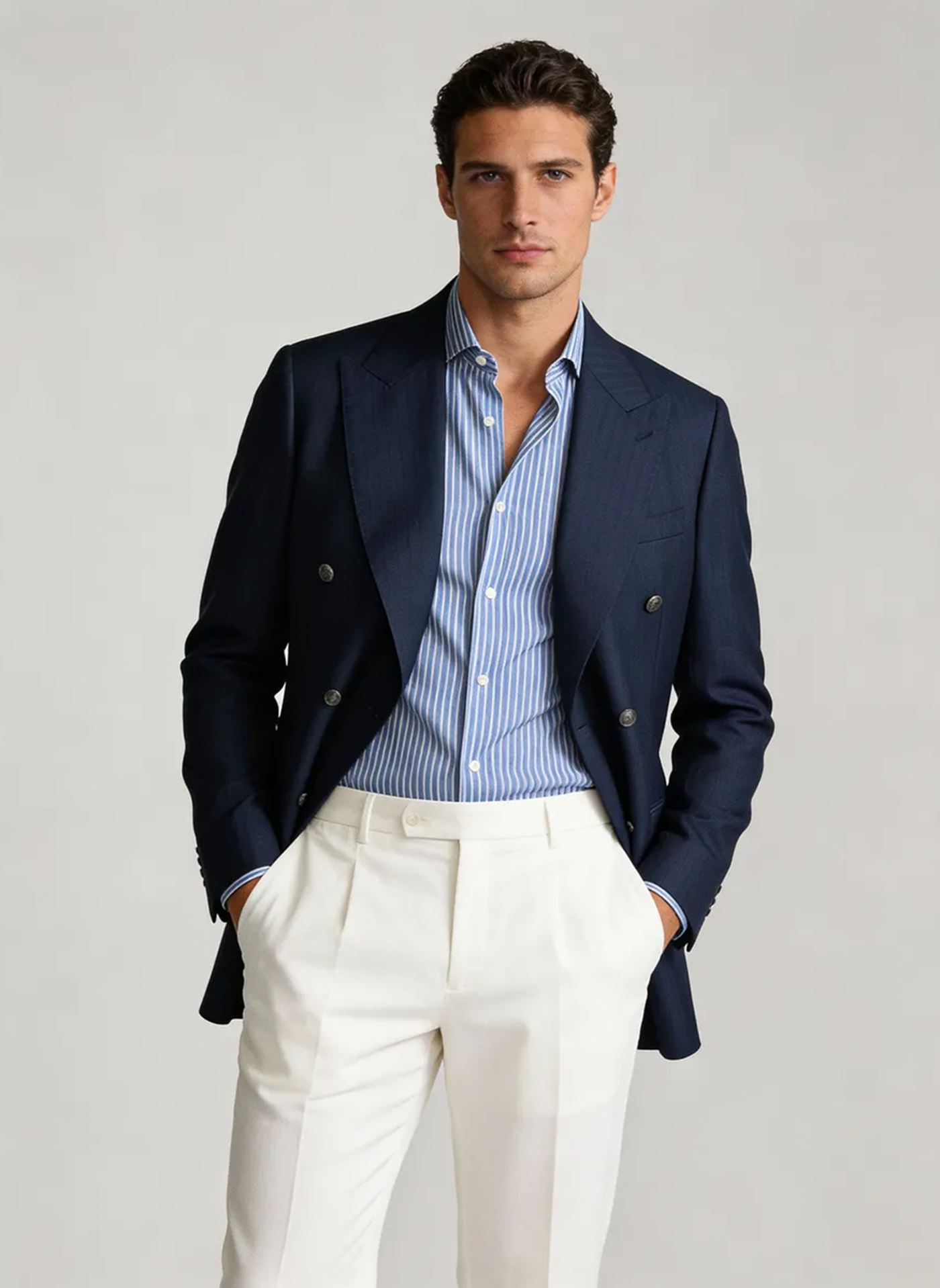 Vittorio Modern Double-Breasted Jacket