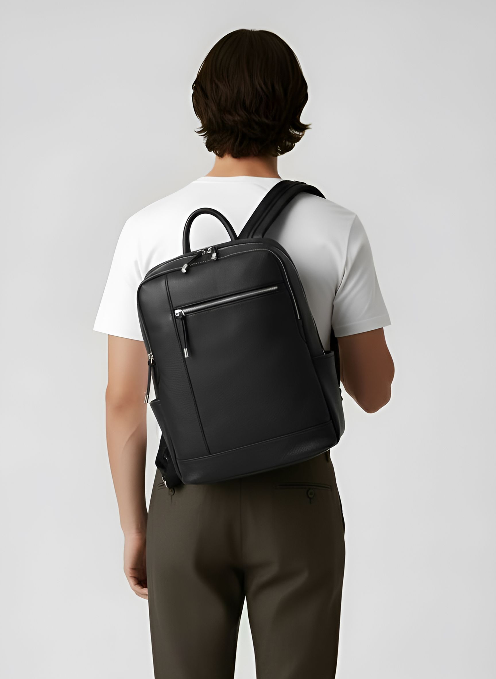 Metro Leather Backpack