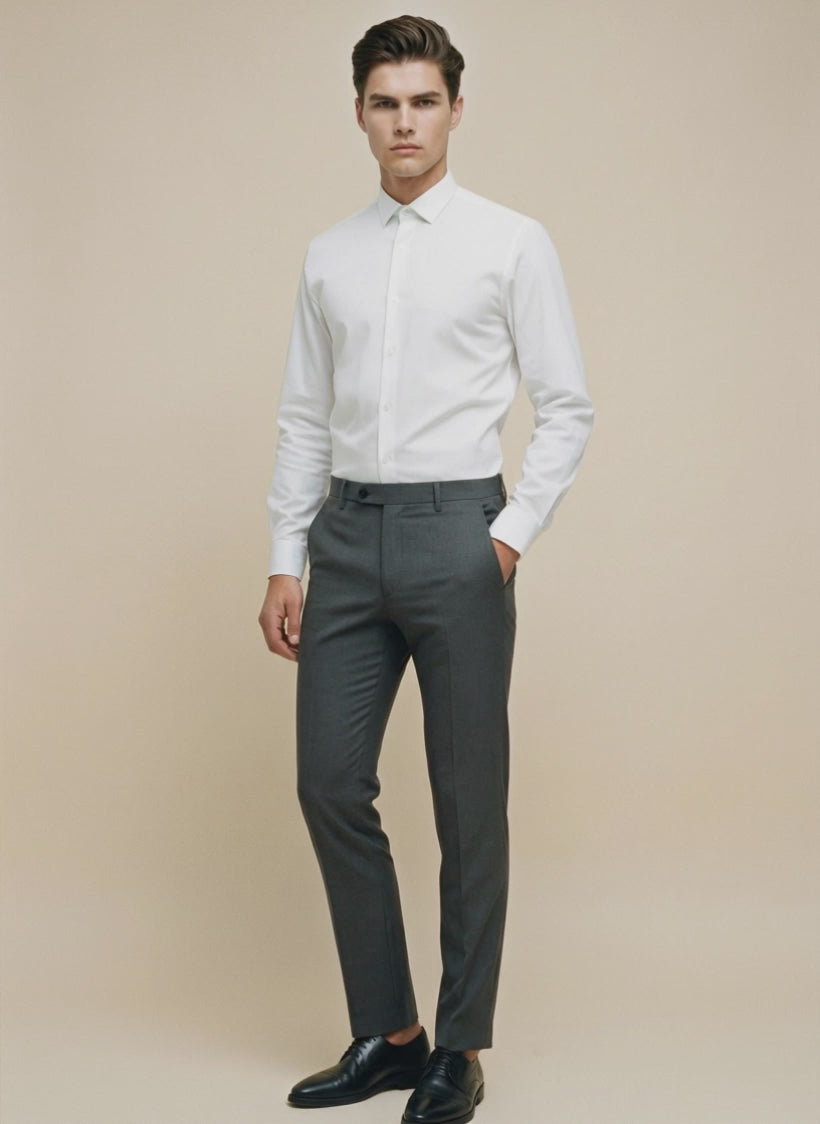 Venturi Slim Leg Tapered Suit Trouser
