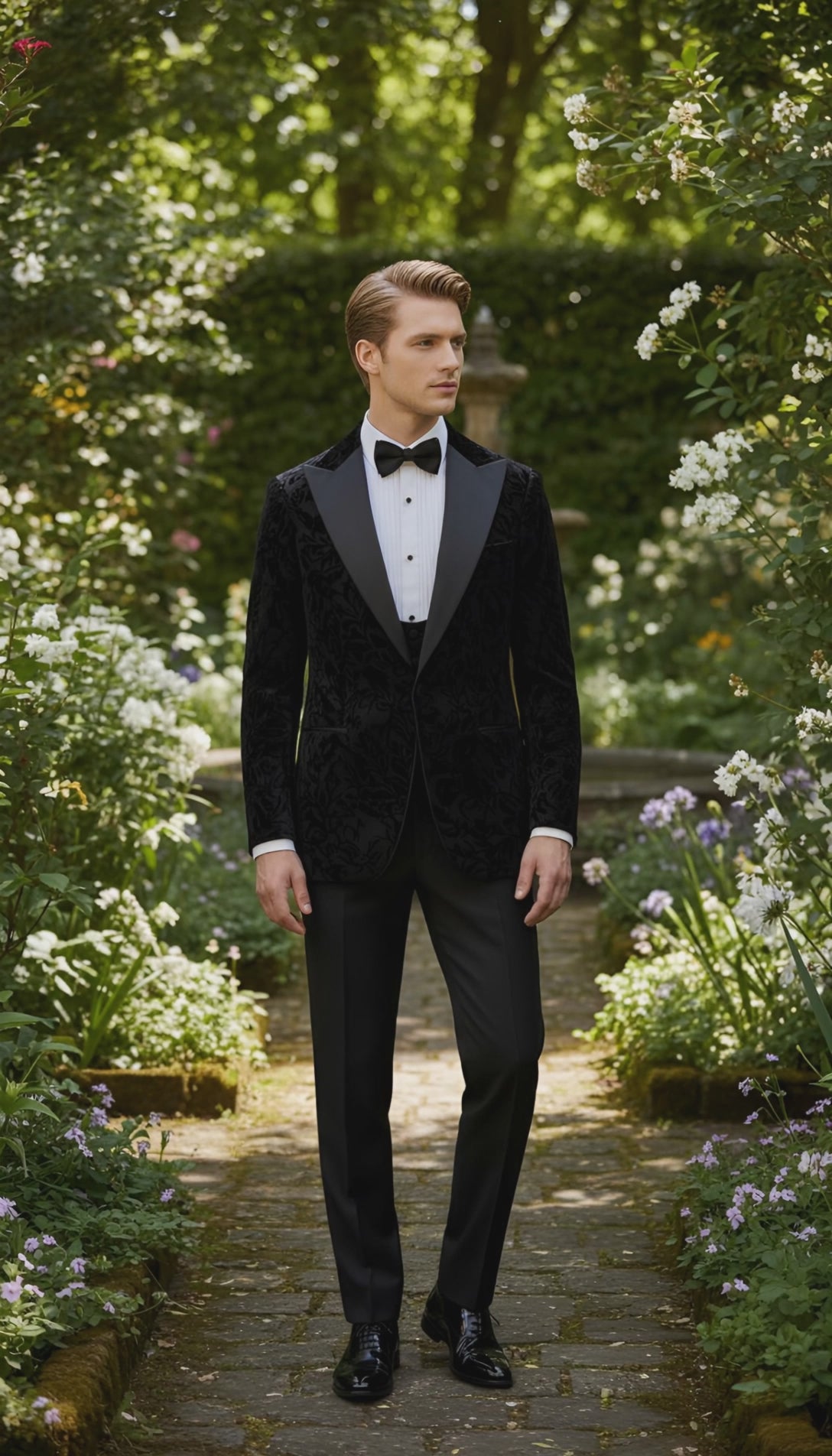 Valente Tailored Tuxedo Jacket