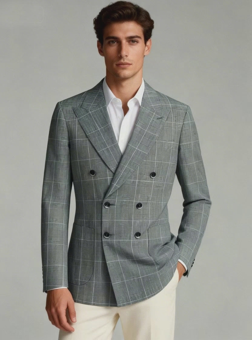 Matteo Tailored Double-Breasted Jacket