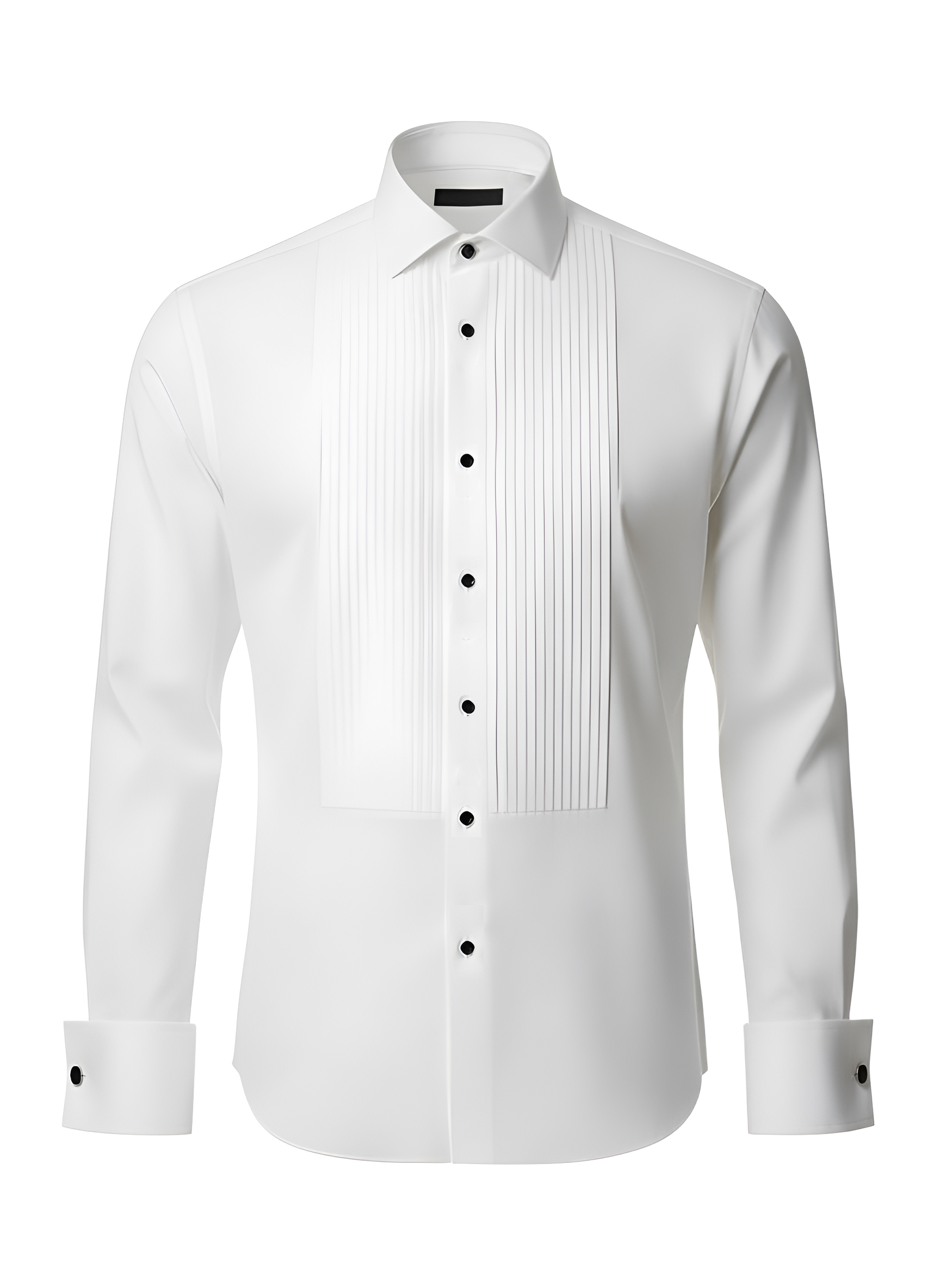 Valente Pleated Tuxedo Shirt